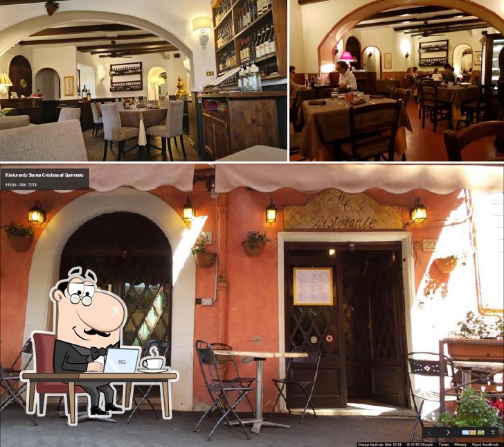 Dai un'occhiata agli interni di Ristorante Santa Cristina al Quirinale