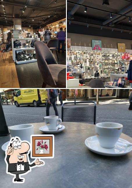 La immagine di interni e esterno da Tchibo Filiale und Kaffeebar
