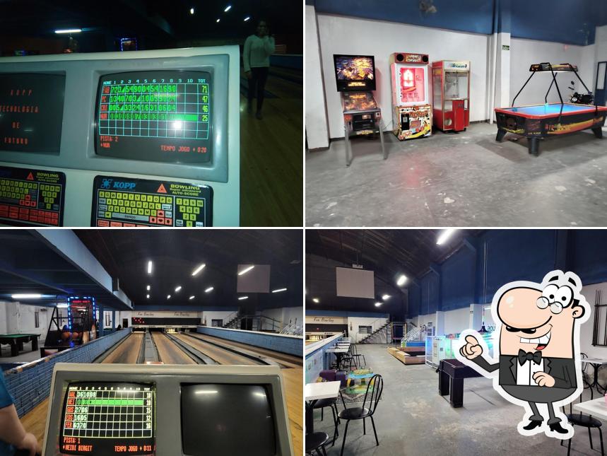 Veja imagens do interior do Fox bowling Boliche Bar