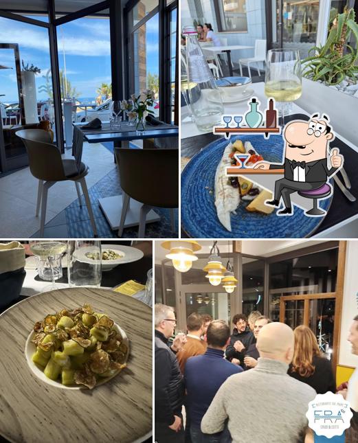 Gli interni di Frà Crudi & Cotti