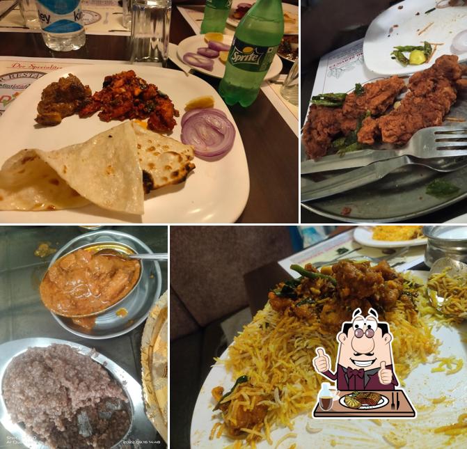 Hotel DVR Mansion provides meat dishes