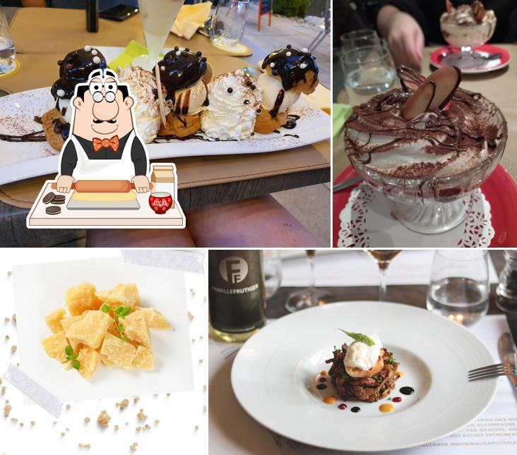 Commandez l'un des desserts