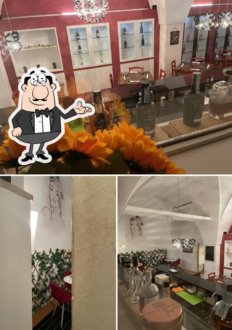 Gli interni di Nonna Patrizia Restaurant & Wine