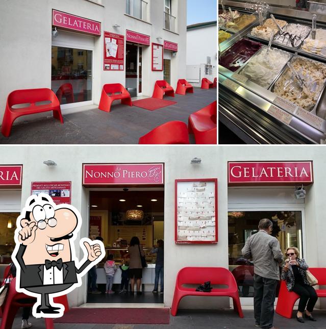 Gli interni di Gelateria da Nonno Piero dal 1895