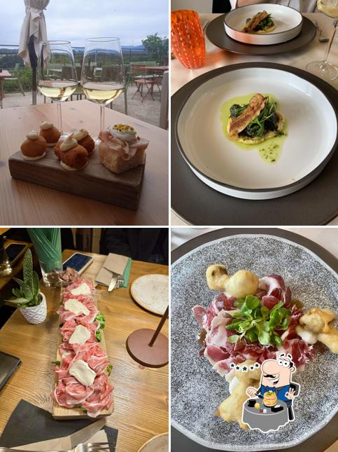 Platti al Osteria di Collalbrigo