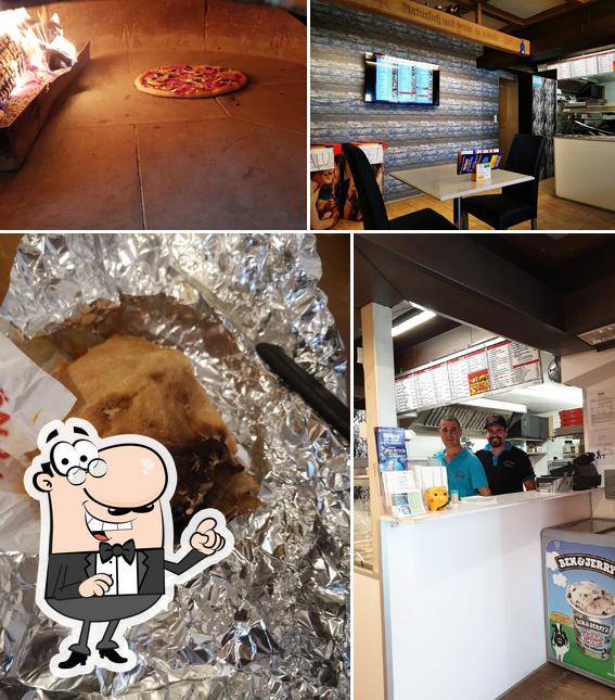 Gli interni di Küttigen Pizza Kurier