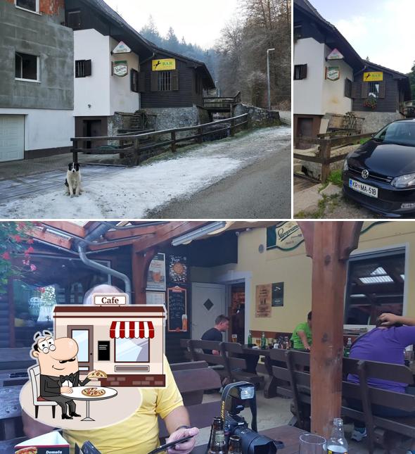 La immagine della esterno e interni di Darja bar Darja Jamnik s.p