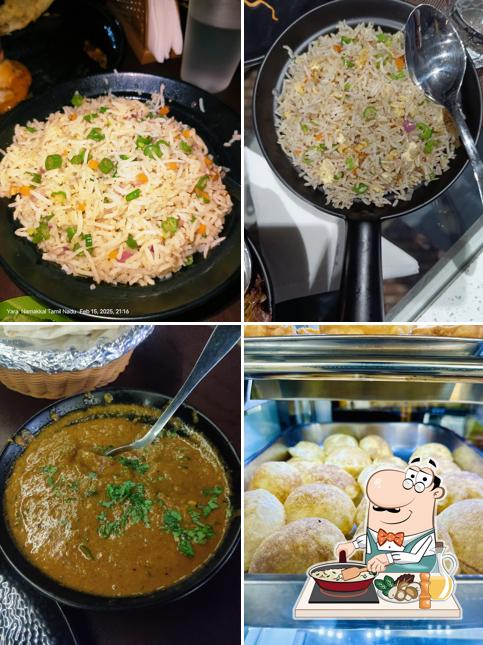 Fried rice at Ranjirams Rooftop Restaurant