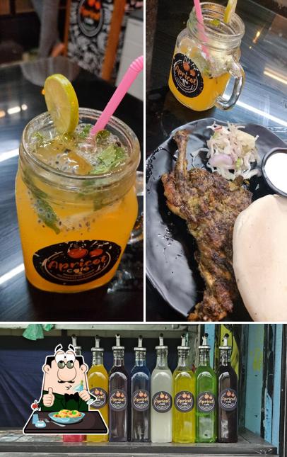 Meals at Apricot cafe