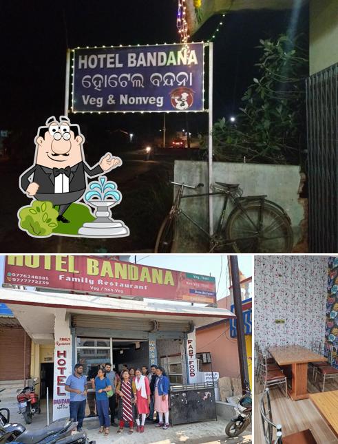The exterior of Bandana Hotel