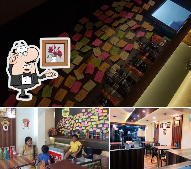 Check out how Cafe Burger Delight looks inside