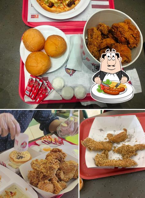 Fried chicken at Chickos fried chicken