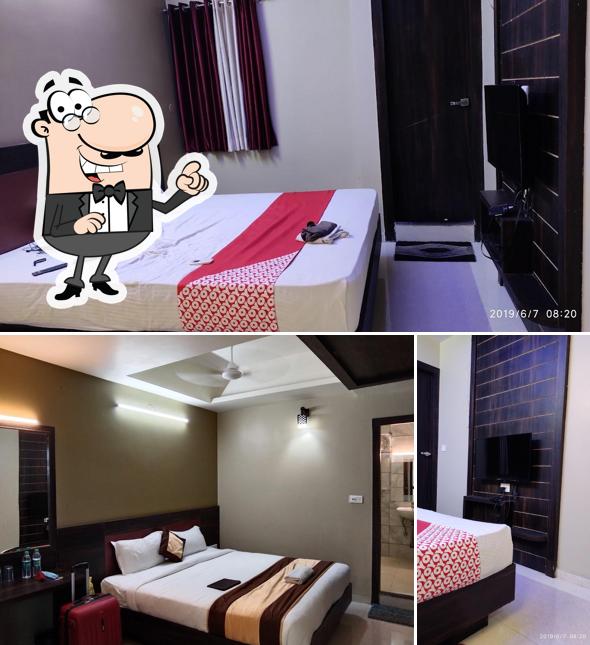 The interior of Hotel Pratap International