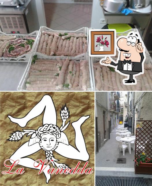 Gli interni di La Vanedda