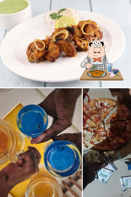 Chicken wings at Moti Mahal Delux- Hotel BR Inn