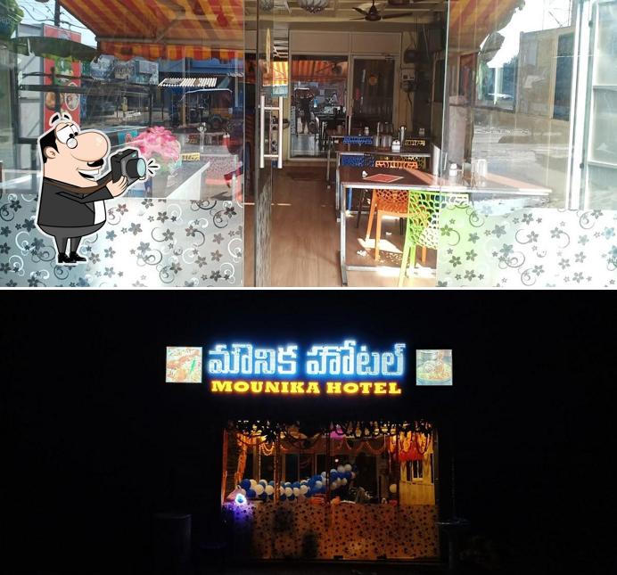 Look at the picture of Mounika Hotel