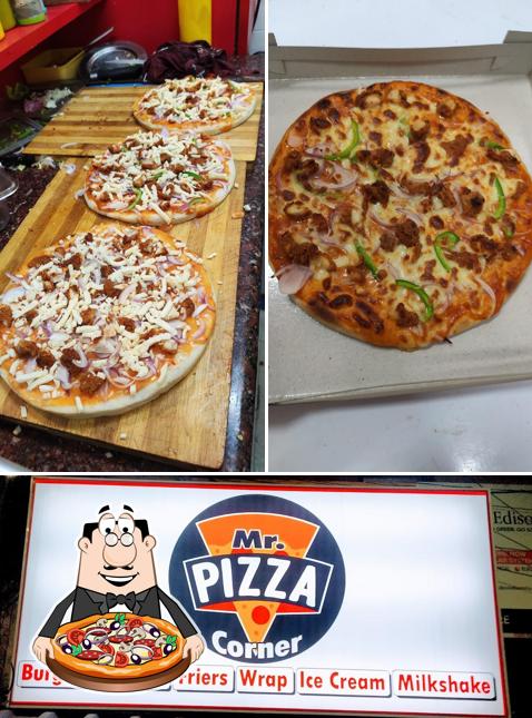 Order pizza at Mr Pizza Corner
