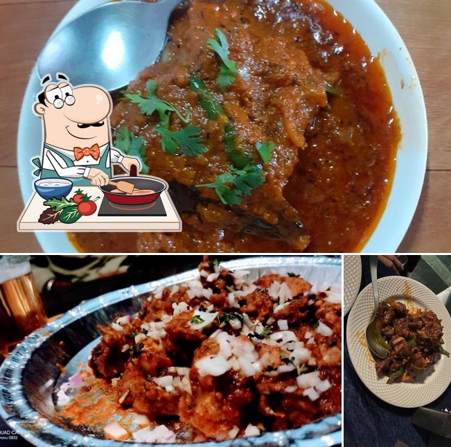 Chicken curry at Tadka AC nonveg restaurant Sojat City