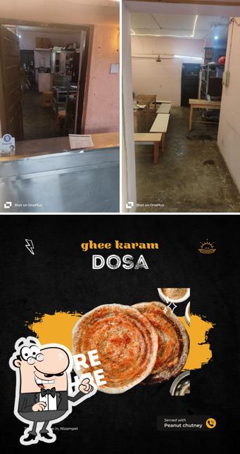 The interior of Venky’s idly