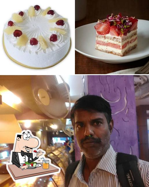 The photo of food and interior at Zote Bakery