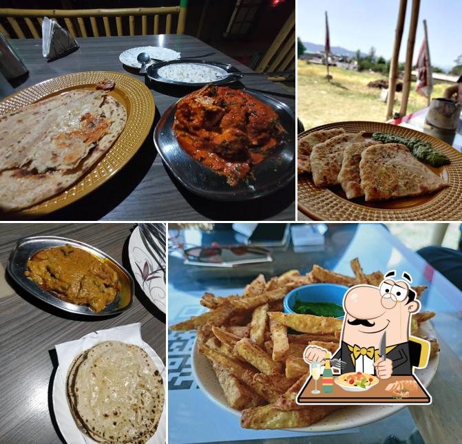 Food at musafir cafe