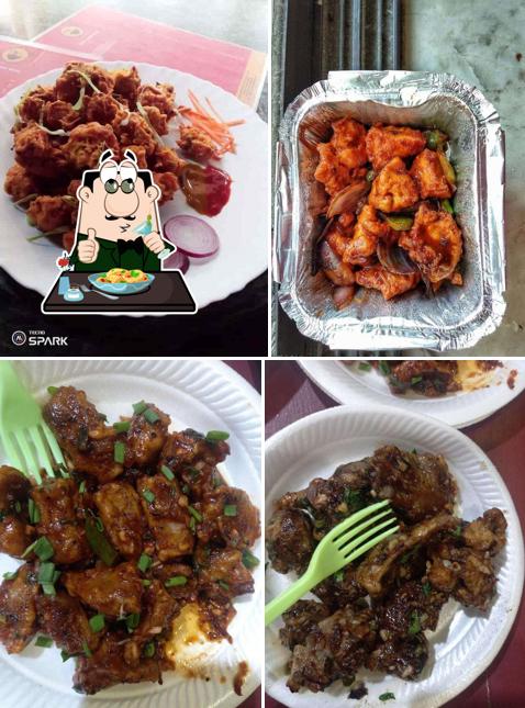 Food at Wow Chow