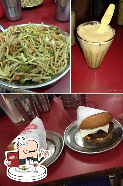 Pad thai and tiramisu at Yadav Kulfi House