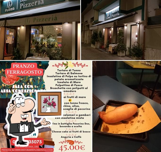 Dai un'occhiata agli interni di Flora Ristorante Pizzeria a Tivoli