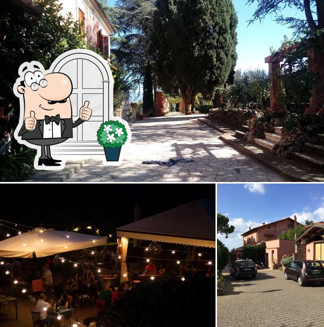 L'area esterna è una caratteristica importante di Agriturismo Pallotta