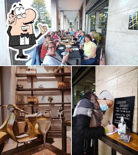 Gli interni di Caffetteria Hashtag Villa
