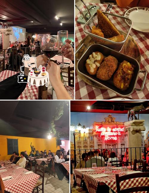 Tra le varie cose da Caput Mundi Restaurant si possono trovare la cibo e interni