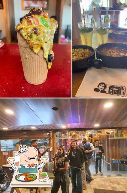 The restaurant's food and interior