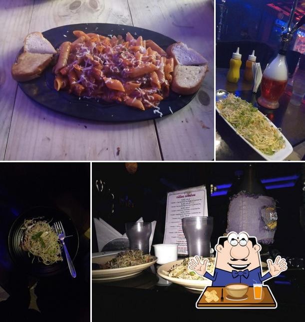 Food at Fireside sky lounge