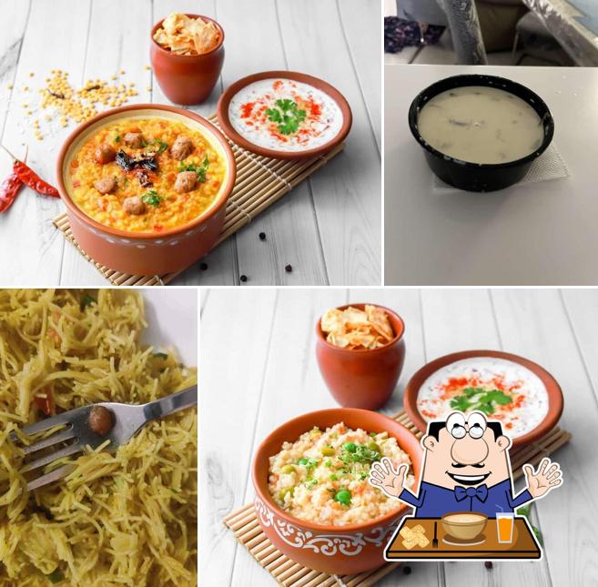 Clam chowder at Khichdi Express