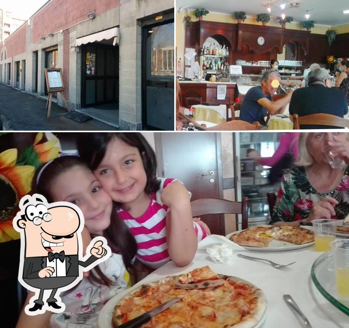 Gli interni di Moderno Ristorante