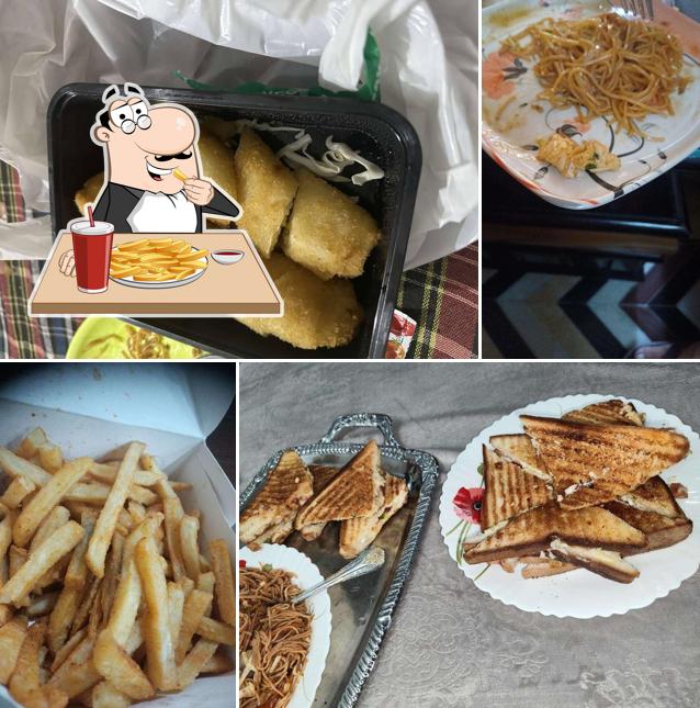 French fries at Narang Cafeteria