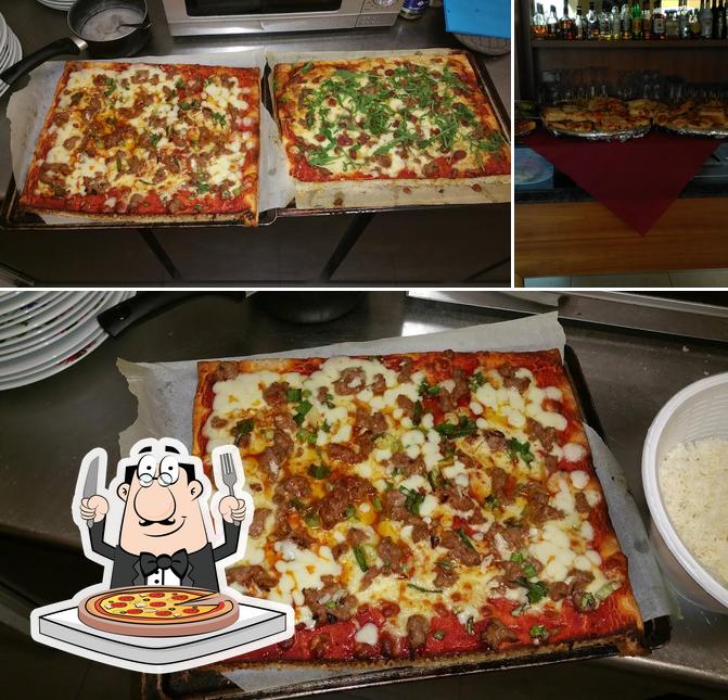 Prova una pizza a Bar Tabacchi QIU Yin Ricarica Tel