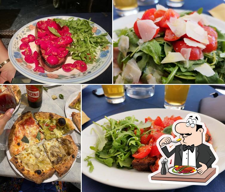 Platti al Bar Pizzeria La Strambata