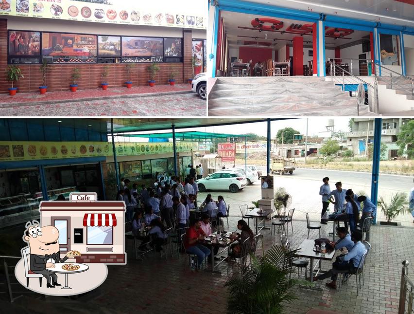 The exterior of B. S. Lucky Dhaba