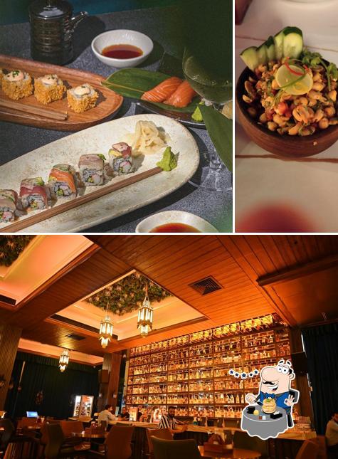 The picture of Knighthouse’s food and interior