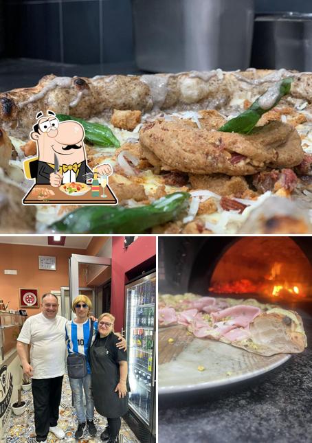 La immagine della cibo e interni di Pizzeria del corso