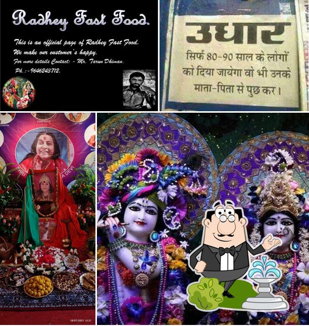 Check out how Radhey Fast Food looks outside