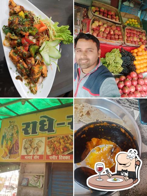 Food at Radhey Radhey Chap Corner