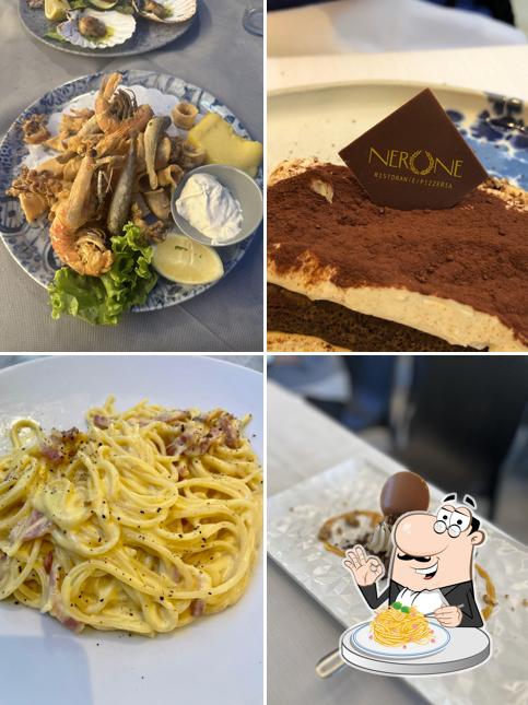 Spaghetti alla carbonara al Ristorante Pizzeria Nerone