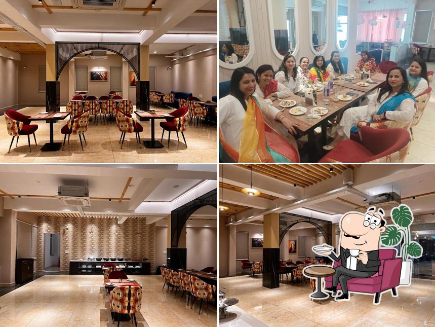 The interior of Salt N Pepper Restaurant