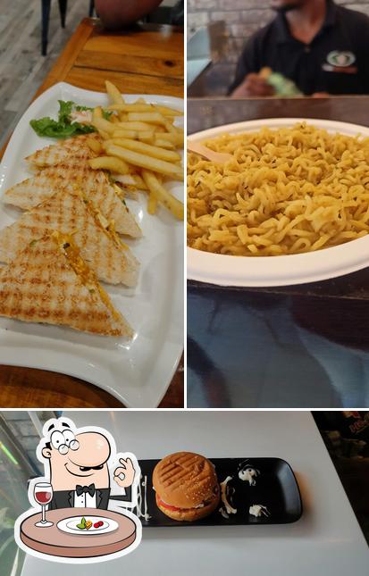 Food at Tea Smith Cafe