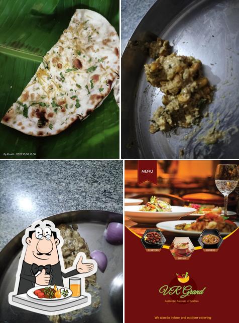 Food at VR Grand Andhra Restaurant