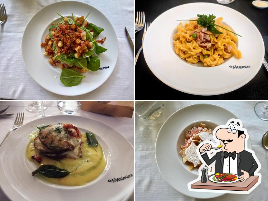 Cibo al Trattoria da Massimino