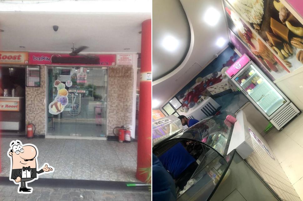 Check out how Baskin Robbins looks inside
