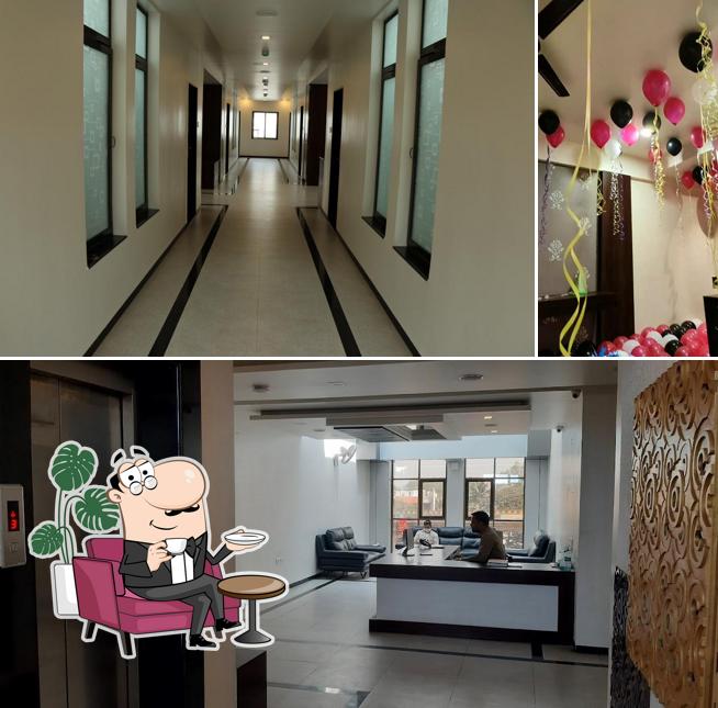 The interior of Hotel Pride Executive
